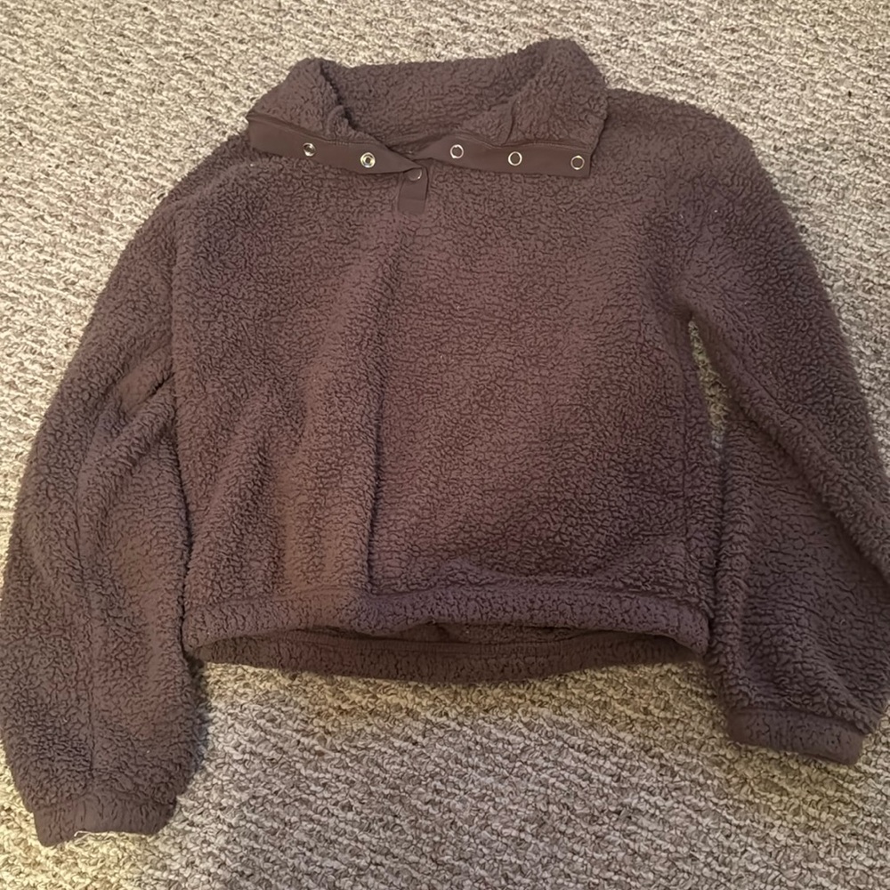 So Sherpa pullover